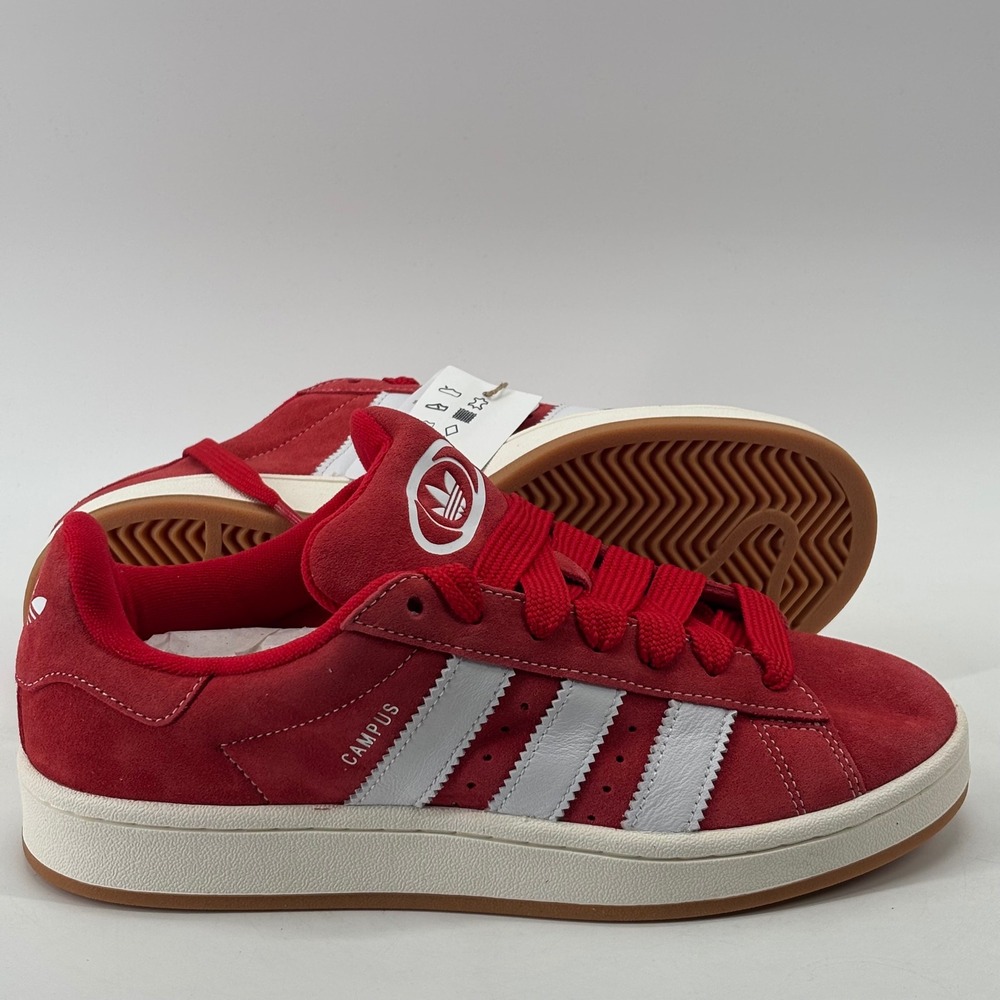 Adidas Campus 00s Men 8 Women 9 Red White Better Scarlet H03474 NWT Skate Shoes